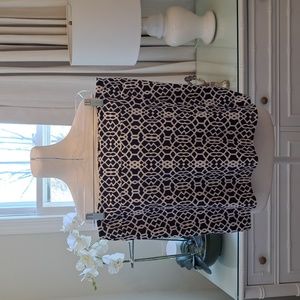 Jude Connally Womens Navy/White Print Golf/Tennis Skort/Skirt Stretch Size L‎